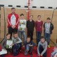 Vítězný tým mladších žáků na Gazda Cupu v Uh. Brodě - 24.2.2018