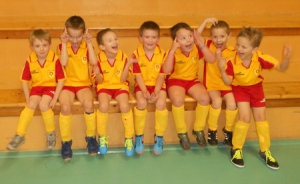 Novoroční srandamač mladší přípravky a benjamínků s rodiči