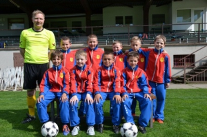 Mladší přípravka Slovácké Viktorie reprezentovala ve Vídni!