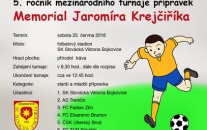 Memoriál Jaromíra Krejčiříka vyhrály Bojkovice a Trenčín!