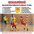Pozvánka na turnaj benjamínků - 8.4.2017 od 8 do 13 h