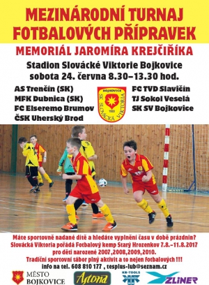 Memoriál Jaromíra Krejčiříka ovládl Trenčín s Bojkovicemi!