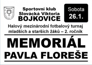 2. ročník Memoriálu Pavla Floreše ovládli domácí žáci!