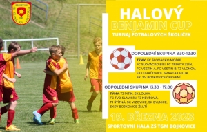 Sportovní halu Z. Ogrodníka v Bojkovicích ovládl fotbalový potěr!