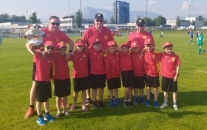 Mladší přípravka přivezla z Mozart Trophy v Salzburgu 4. místo!