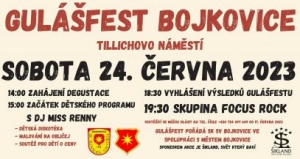 GULÁŠFEST - sobota 24.6. od 14 hodin Tillichovo náměstí