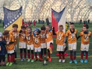 Na největším zimním turnaji v Evropě skončila naše U9 třetí!